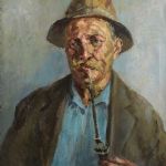 1353 5502 OIL PAINTING